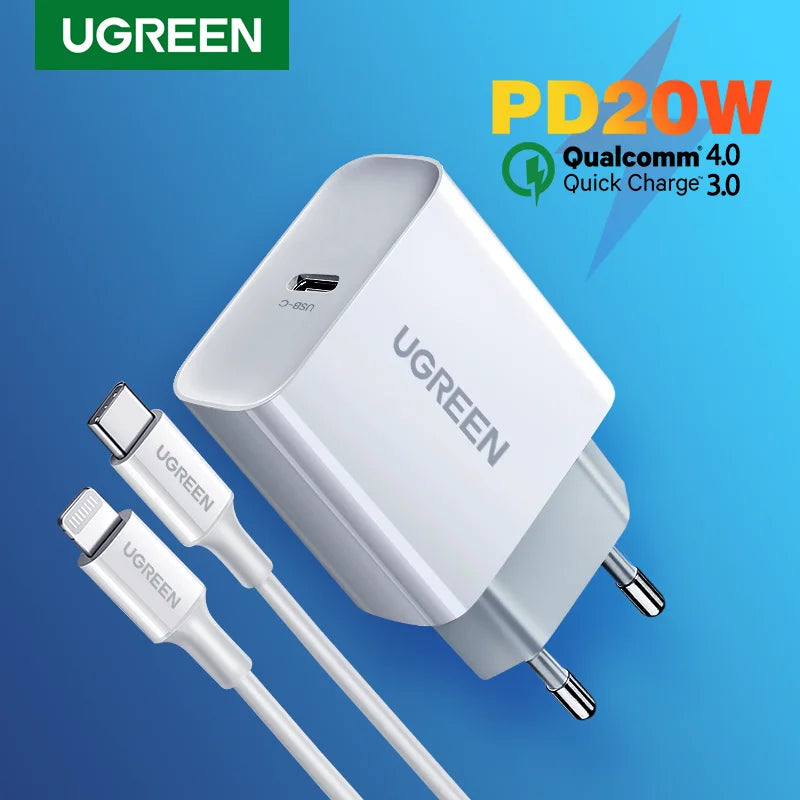 Chargeur rapide - téléphone et tablette - 20W