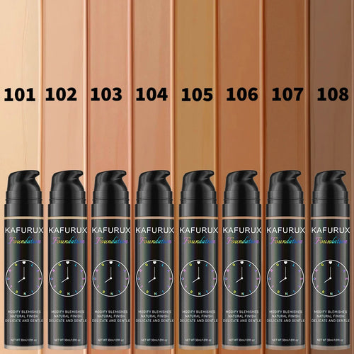 Fond de teint liquide 8 couleurs, correcteur efficace, imperméable, résistant à la sueur, maquillage coréen, Porfession, Base pour le visage, cosmétiques, cadeau