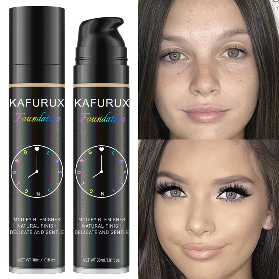 Fond de teint liquide 8 couleurs, correcteur efficace, imperméable, résistant à la sueur, maquillage coréen, Porfession, Base pour le visage, cosmétiques, cadeau