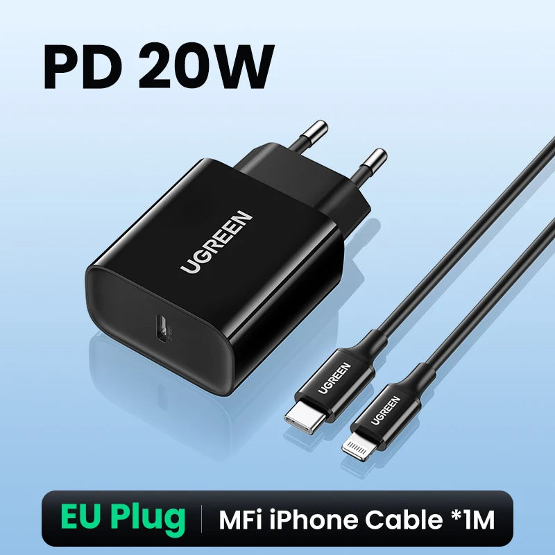 Chargeur rapide - téléphone et tablette - 20W