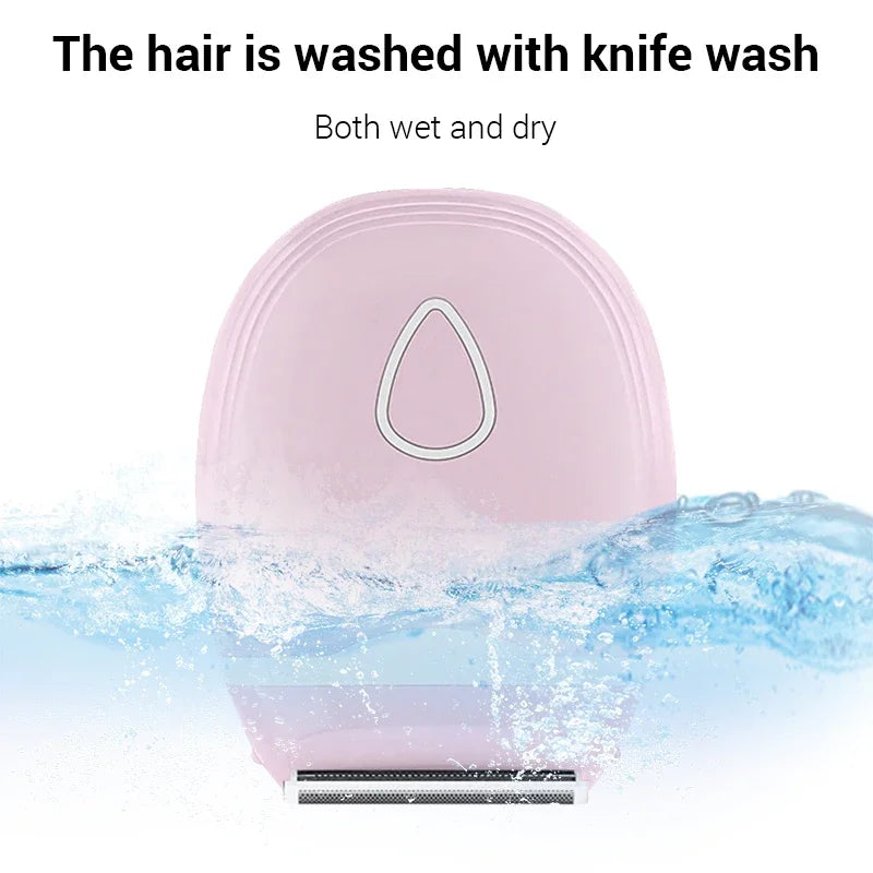 rasoir électrique pour femmes  Bikini- jambes- aisselles- étanche- sans taches noires