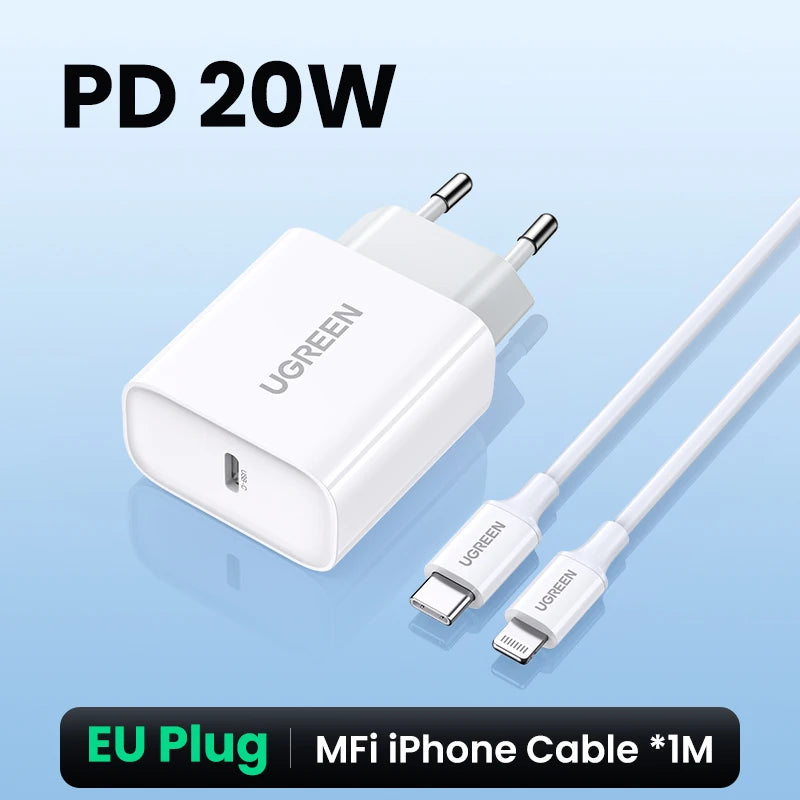 Chargeur rapide - téléphone et tablette - 20W