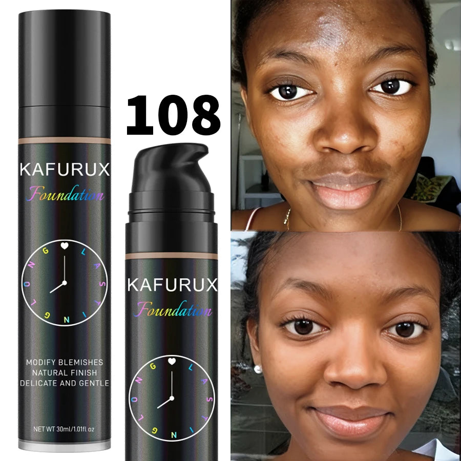 Fond de teint liquide 8 couleurs, correcteur efficace, imperméable, résistant à la sueur, maquillage coréen, Porfession, Base pour le visage, cosmétiques, cadeau