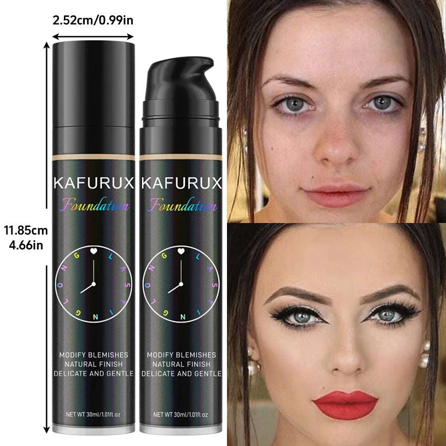 Fond de teint liquide 8 couleurs, correcteur efficace, imperméable, résistant à la sueur, maquillage coréen, Porfession, Base pour le visage, cosmétiques, cadeau