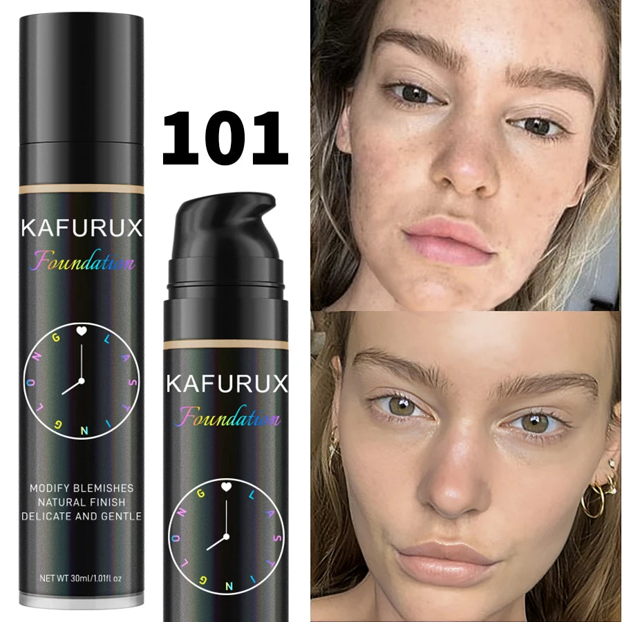 Fond de teint liquide 8 couleurs, correcteur efficace, imperméable, résistant à la sueur, maquillage coréen, Porfession, Base pour le visage, cosmétiques, cadeau